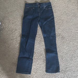 Boys polo jeans dark wash